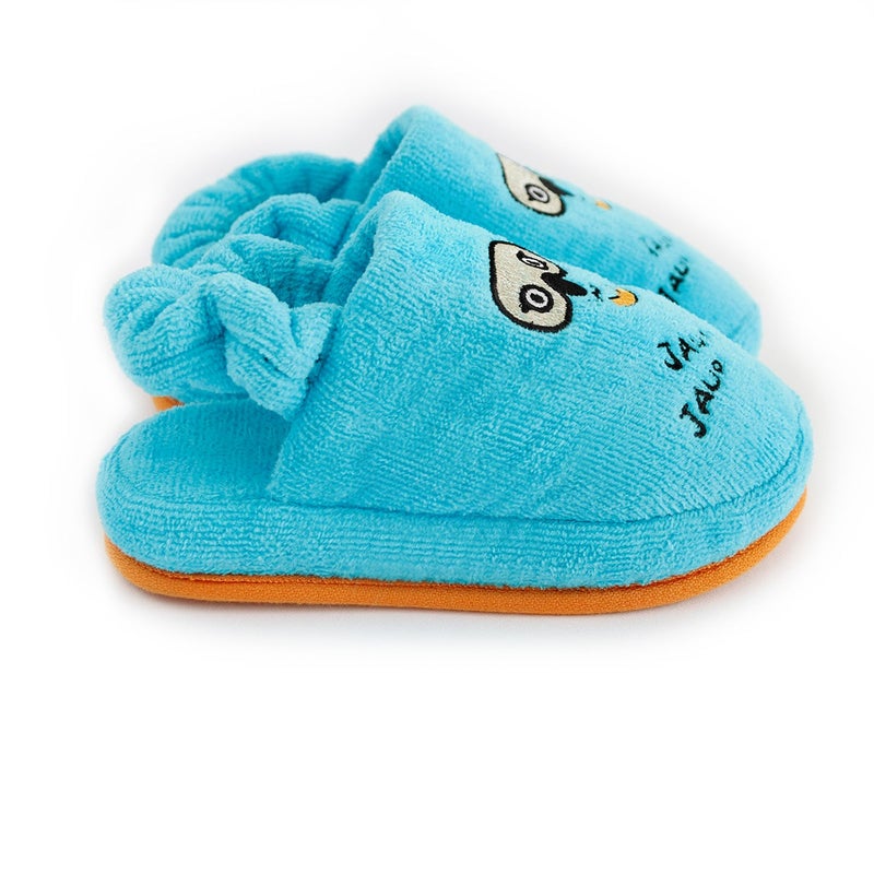 Milk & Moo Kids Slippers, 20cm 100% Cotton, Kids Indoor Slippers, Non-Slip Soft Sole, Slip-On Lightweight, Breathable, Ideal for Home, Bath, Indoor Use, Cool Coala Design, For Boys and Girls, 5-6 Years Old - Image 2